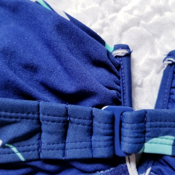 Old Navy Polka Dot Swim Suit Set In Blue - Picture 5 of 5